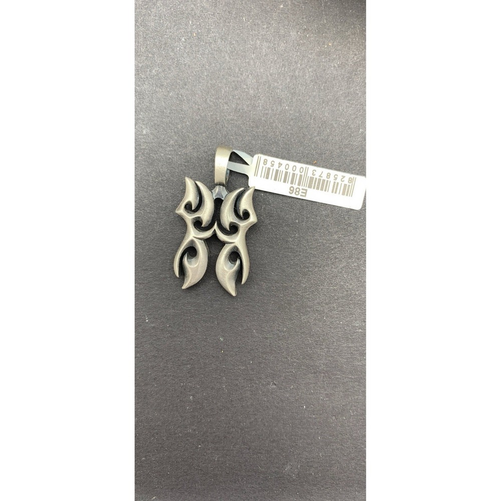 BICO Pendant - E86 PAPILLION "Beauty &‎ Clarity" Butterfly Tribal Pewter NEW